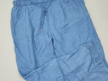 krótkie obcisłe spodenki nike: Carry, Material trousers for women, size L (EU 40)