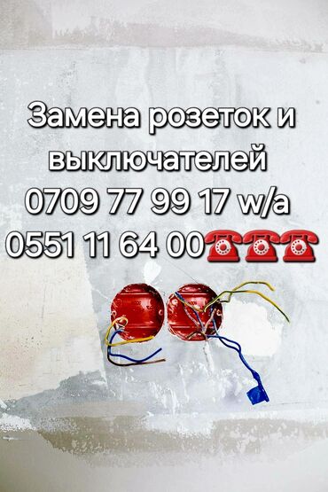 сантехник плотник электрик: Электрик | Эсептегичтерди орнотуу, Кир жуугуч машиналарды орнотуу, Электр шаймандарын демонтаждоо 6 жылдан ашык тажрыйба