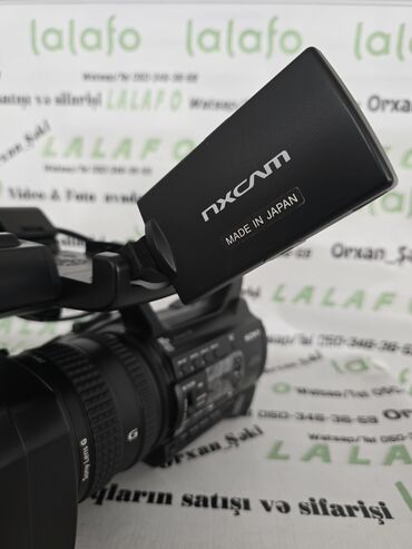 Videokameralar: Sony NXCAM NX200 4K peşəkar videokamera. Gəlmədir Azərbaycanda — 8