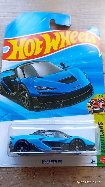 case logic: Игрушки машинка HotWheels McLAREN W1 оригинал,новая запечатанная — 1