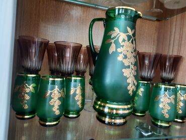 Другие товары для дома: ГРАФИН СО СТАКАНАМИ. БОГЕМИЯ!!! ЧЕХИЯ!!! СЕРВАНТНОЕ ХРАНЕНИЕ — 18