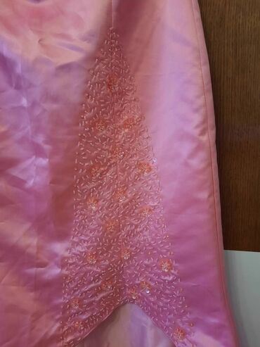 suknja sa kaisem: L (EU 40), Midi, bоја - Roze