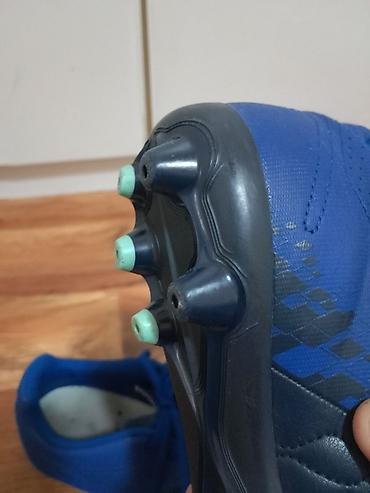 Kopačke: Fudbalske kopačke – plavo/tamno siva kombinacija - Tip: kopačke sa — 14