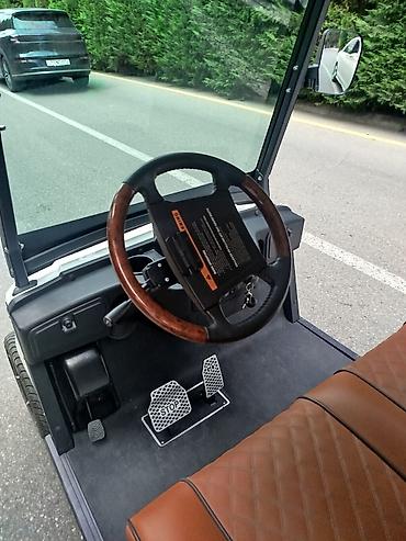 Microcar: Elektrikli 6+2 yerlik tur avtomobili (golf kar) - Uzun baza, 3 cərgə — 7