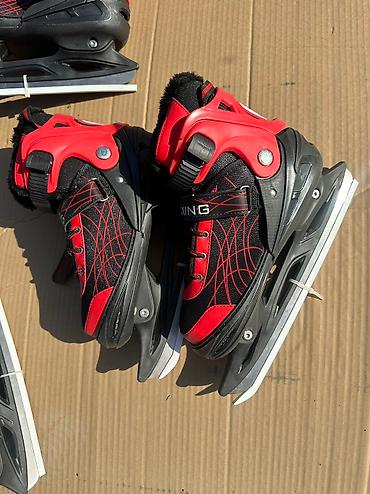 Коньки: Хоккейные, 37.5, 39.5, 38, Новый — 6