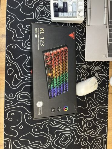 купить ноутбук бу: Klaviatura mexanikdir white line dinkey switch type c 2 ay islenib