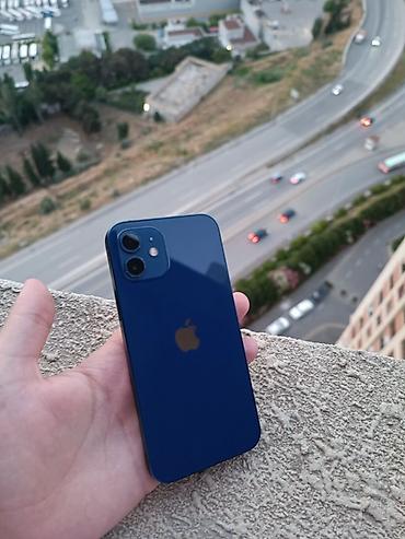 iphone 12 azerbaycanda: IPhone 12, 64 GB, Mavi, Face ID — 2