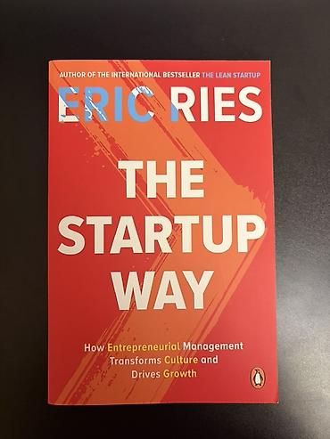 Digər kitablar və jurnallar: Məhsul: Kitab – “The Startup Way” (Eric Ries) Təp təzədir oxunmayıb — 1