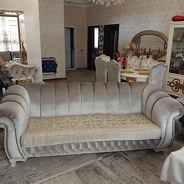 Divanlar: Divan, İşlənmiş, Açılmayan, Bazasız, Vеlur parça, Ödənişli çatdırılma — 2