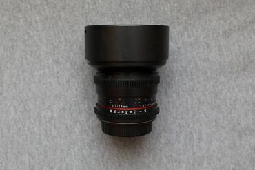 Obyektivlər və filtrləri: Samyang Rokinon 14mm T/3.1 F/2.8 Canon EF Cine geniş lens
