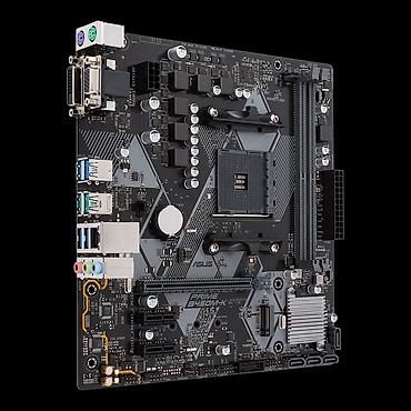 платы: Материнская плата для ПК, Б/у, Asus, AM4, Micro-ATX — 1