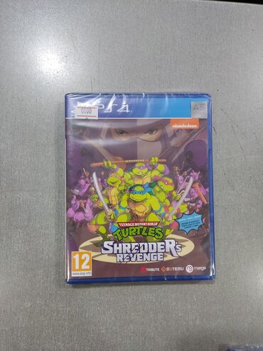 shr konstruktorlari: Playstation 4 üçün turtles shredders revenge oyun diski. Tam yeni