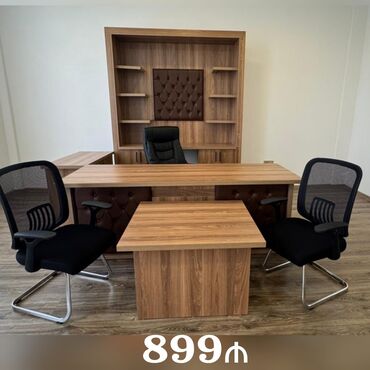 Ev üçün mebel: *Yeni Ofis mebeli işlənməyib 899₼ təcili* satılır kreslolarda