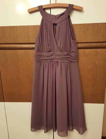 benetton haljine nova kolekcija: S (EU 36), bоја - Braon, Večernji, maturski, Drugi tip rukava