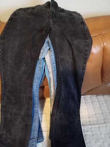 Farmerke: Ženske pantalone – set od 4 para - Farmerke skinny kroja, tamno-plavi — 8
