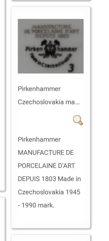 Činije: Cinija 1945 do 1990g Pirkenhammer Cehoslovacka. Perfektan stari na lalafo.rs — 15 Činije: Cinija 1945 do 1990g Pirkenhammer Cehoslovacka. Perfektan stari — 15