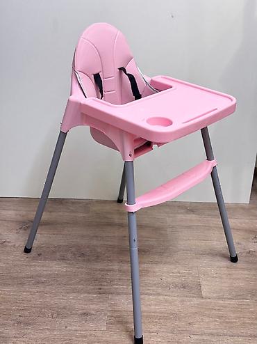 Стульчики для кормления: Продаются новые стульчики для кормления. Съемный чехол . Два уровня — 12