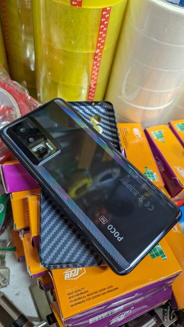 телефон tesla: Poco F5 Pro, Б/у, 512 ГБ, цвет - Черный, eSIM