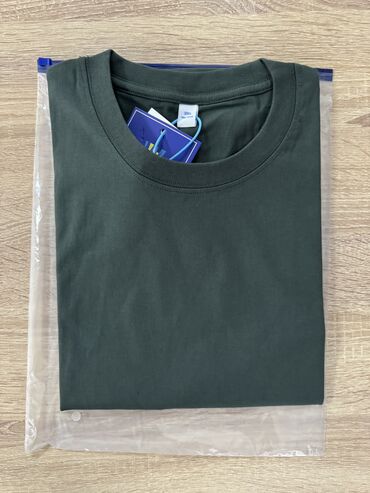 турецкие футболки: Футболка, Классикалык модель, Solid print, Пахта