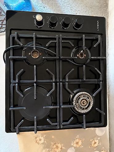 zimmer soba: LANOVA qaz plitəsi – 4 ocaqlı, stolüstü/enkastr (quraşdırılan) model — 1