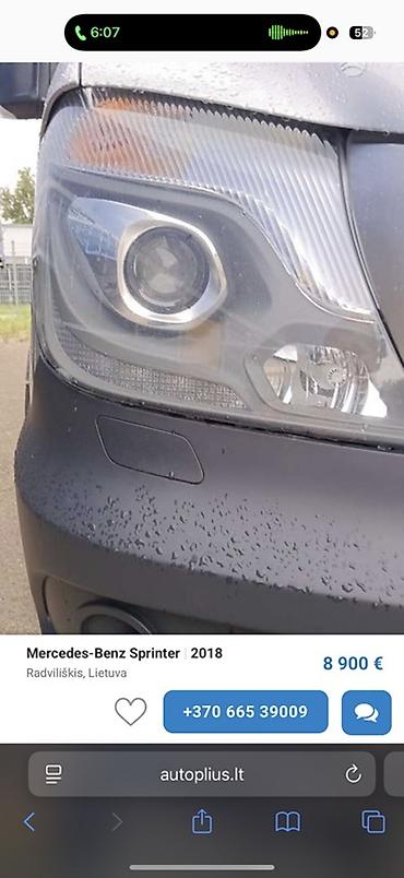спринтер халадилник: Легкий грузовик, Mercedes-Benz, 3 т, Новый — 6