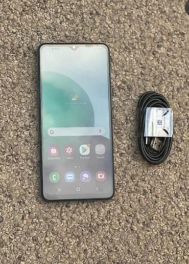 samsung a04s: Samsung Galaxy A04s, 32 GB, rəng - Mavi, İki sim kartlı, Barmaq izi — 2