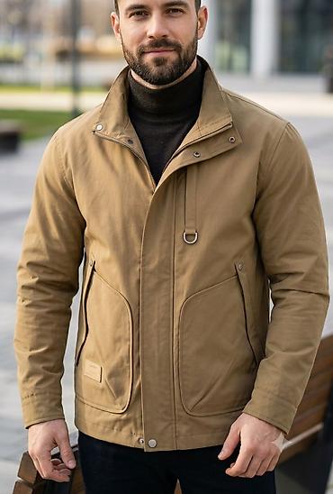 Kurtkalar: Məhsul: Field & Forge “The Journey Jacket” – Tan Canvas - — 2