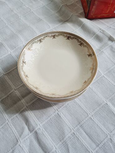 Nəlbəkilər: Nəlbəkilər, 6 ədədli dəst, rəng - Ağ, Farfor, Türkiyə — 9