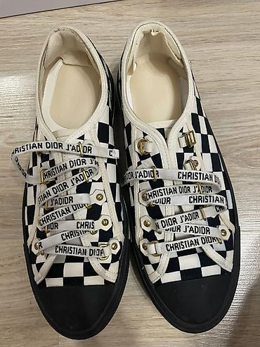 кеды dior: Кеды Christian Dior Walk’n Dior 39 EU Оригинал Шахматка - Модель — 2