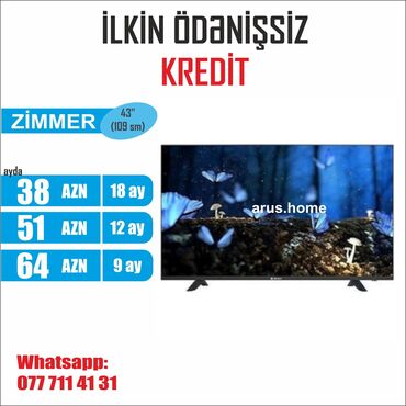 Televizorlar: Yeni Televizor Samsung OLED 43" FHD (1920x1080), Ünvandan götürmə, Pulsuz çatdırılma — 9
