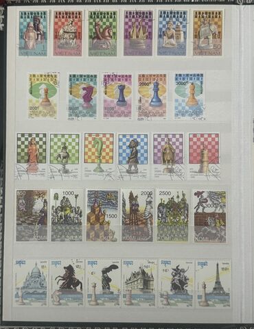 Markalar: Şahmat temalı markalar albomla birlikdə satılır, qiyməti sondur — 2