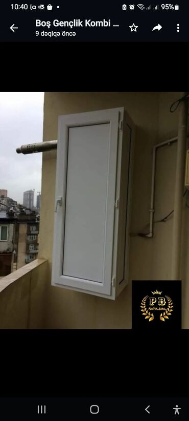 Plastik qapılar: Kombi Şkafı 170 man dan başlayır — 12