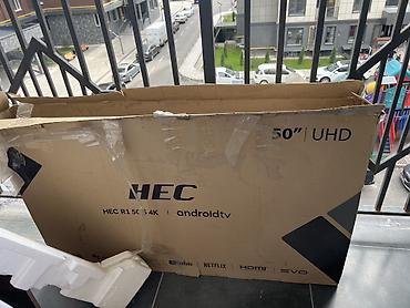 Телевизоры: Телевизор HEC 50" 4K Smart TV (на запчасти / разбита матрица)  Текст — 2
