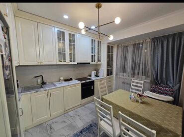 элитный дом ош: 2 комнаты, 75 м², Элитка, 6 этаж, Дизайнерский ремонт