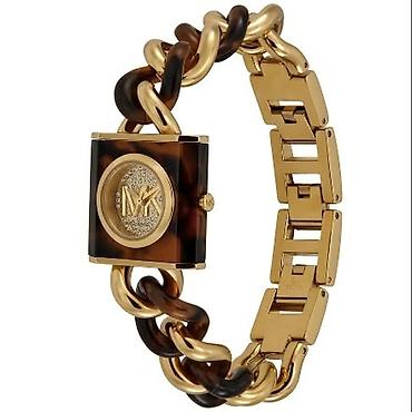 Наручные часы: Məhsul: Qadın qol saatı – Michael Kors “Runway” zəncirli model qeyd — 6