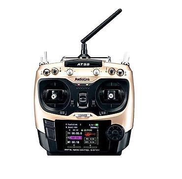 Pultlar: Radiolink AT9S Pro 2.4G 12 Kanal DSSS/FHSS Pult + 9 Kanal R9DS Alıcı — 2