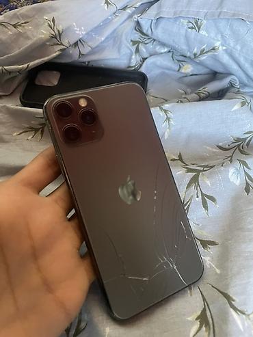 IPhone 11 Pro, Б/у, 64 ГБ, Space Gray, Чехол