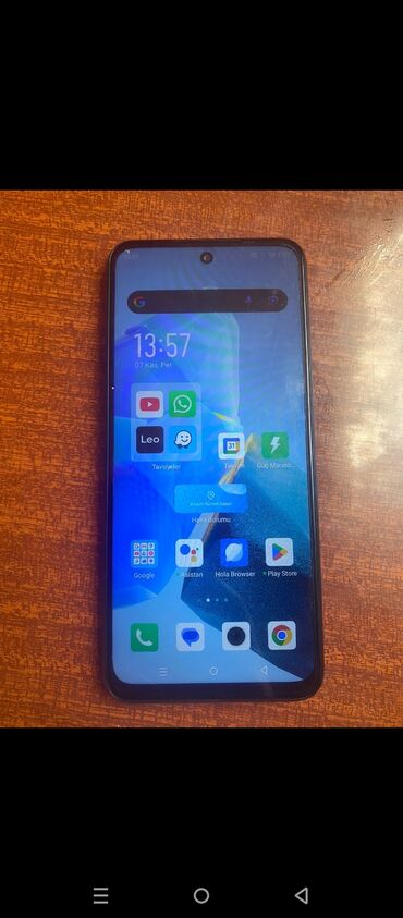 telefon flai fs517: Infinix Hot 30, 128 GB, rəng - Göy, Düyməli, Sensor