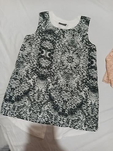 Kompleti: Ženski komplet – 3 topa + rajf - Elegantan krem bezrukavnik sa — 4