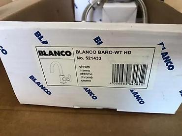 Slavine: Moderan jednoručni lavabo-mixer, visokog luka (G‑oblika), hrom završna — 8