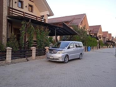 такта раум: Toyota Alphard, серебристый минивэн с правым рулем. Кузов и — 3