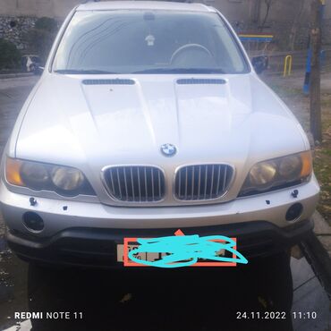 BMW X5: 2002 г., 3 л, Автомат, Дизель, Кроссовер