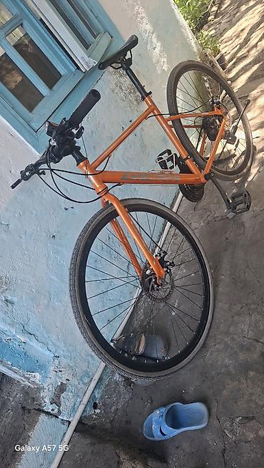 velosiped saft: Şəhər/trek Sport velosiped – GIANT marka, portağal rəng - Yüngül — 3
