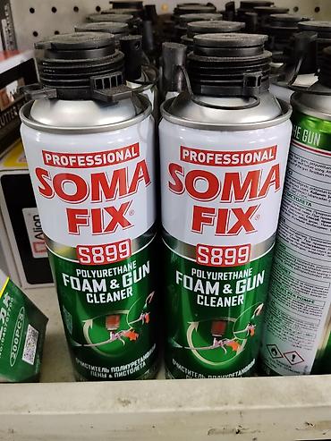 foam: Очиститель полиуретановой пены и монтажного пистолета SOMA FIX S899 — 1