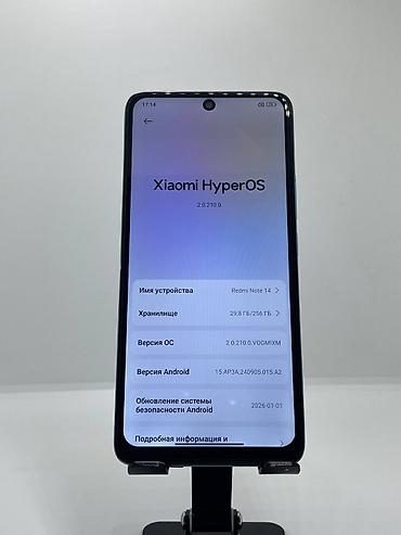 poco 7pro: Redmi, Redmi Note 14, Б/у, 256 ГБ, цвет - Синий, 2 SIM — 9