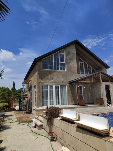 Digər tikinti xidmətləri: Tarsofka,Emusiya, isti aqlay vurulur.Slikonlu macunla vurulur