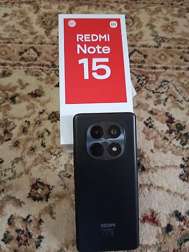 xiaomi redmi pad: Xiaomi Redmi Note 15 – smartfon Xüsusiyyətlər: - 6.77" FHD+ AMOLED — 3