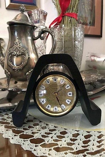 Satovi za kuću: KIENZLE Art Deco masivni kaminski sat 2 kilograma. Art Deco. Original — 9
