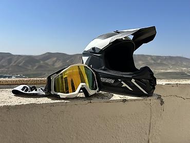 запчасти opel omega b: UChoose off-road/dirt bike dəbilqəsi + qoruyucu motocross eynəyi dəsti — 1