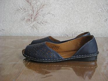 Туфли: Продаются балетки Синий цвет 38 размер В очень хорошем состоянии — 9